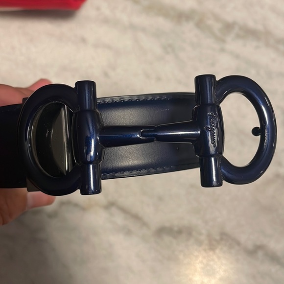 2 Salvatore ferragamo belts!